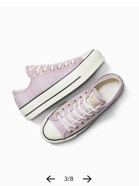 Converse Shoes - Converse Chuck Taylor All Star Lift School Daze Platform Sneakers – Lilac/Purple